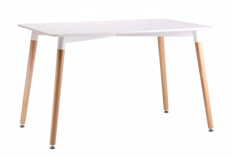 EAMES, стол, T-10, белый, 120х80см, М