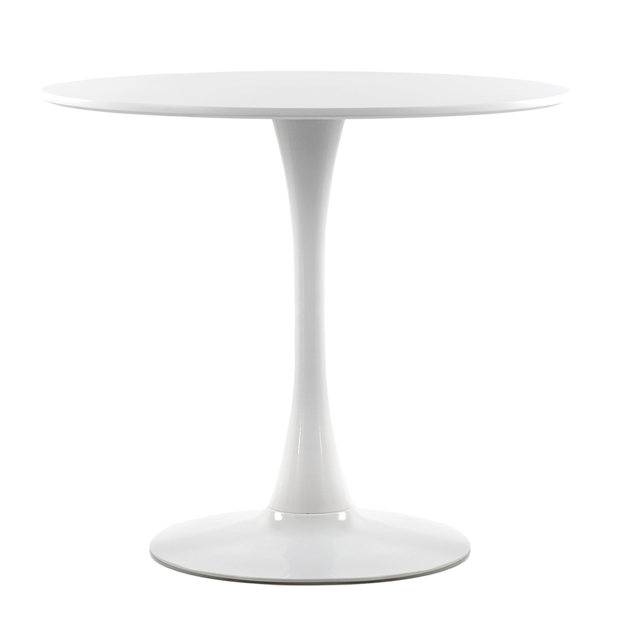 EAMES, стол, T-3, Tulip style, белый, 80см, М3