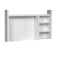 КОМПИ, надстройка для стола, 105х65х17 см, белый, М 1