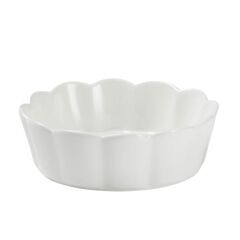 ФЛОРА, блюдо для запекания, 15 см, фарфор, белый 1