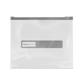СТАНДАРТ, пакеты Zip-Lock с бегунком, 15 шт, 1 л, 20х27 см 1