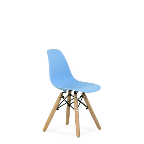 Eames KIDS, стул детский, N-1, голубой, М