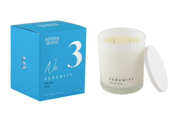 "Serenity" Signature"Груша & инжир", свеча 8,8х8,8х10см