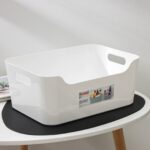 СКАНДИ, контейнер без крышки, 10 л, 34х24х14 см, белый