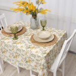 ХЕРБАЛ, скатерть декоративная, 145х145 см, хлопок 100%