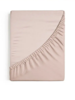 ЙЕРРНА, простыня на резинке, 180х200см, пудровый, перкаль