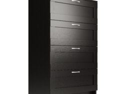 СИРИУС, комод, 4 ящика, 78х41х124см, венге, М2