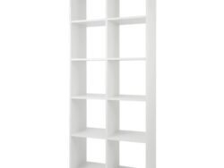 СПЕЙСИО КУБ, стеллаж, 10 секций, 70,4x173,7x31,7 см, белый