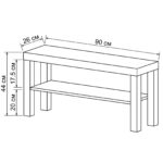 ЛАЙК, тумба под ТВ, 90х26см, белый