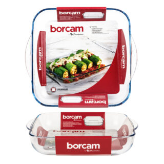 BORCAM, форма для запекания 3,2л, 28х28см, квадратная