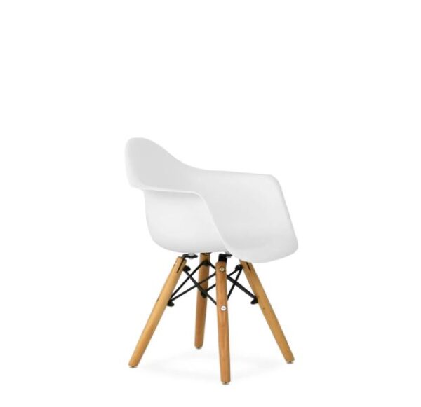 Eames KIDS, кресло детское, N-2, белый, М