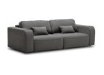 TOULON, диван-кровать прямой, темно-серый, комплектация №2, М5