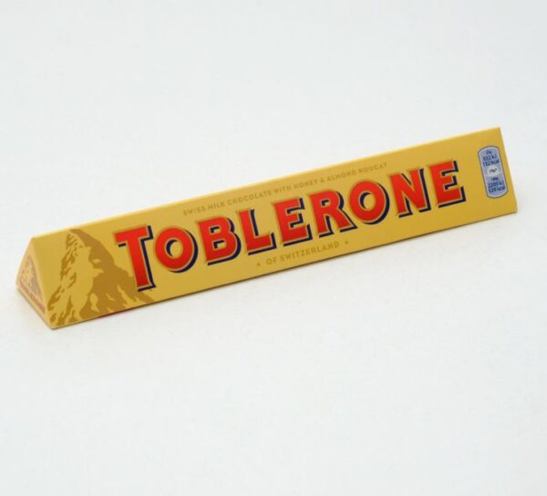 Toblerone Milk Chocolate, шоколад, 100 г