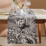 Этель Palm leaves, дорожка 40х149 см, 100% хл, саржа 190 г/м2