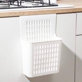 ИДЕА, корзина для хранения подвесная на дверцу, 25х13х36 см, белый