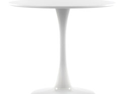 TULIP, стол круглый, 80см, белый, М3