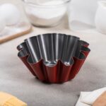 Форма для ромовой бабы и кулича «Бутон», 14,5×6 см, антипригарное покрытие