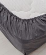 ЙЕРРНА, простыня на резинке, 180х200см, сумерки темный, перкаль