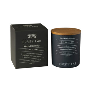 "Purity lab" Herbal "Цедра апельсина", свеча, 8х10см