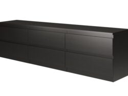 КАСТОР, тумба, 6 ящиков, 195х40х54см, венге, М2