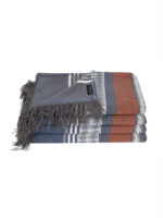 Плед COSTA BRICK 150х200см, разноцвет., 100% полиэстер, 350 г/м2