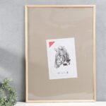 Фоторамка дерево 50х70 см (1700) (пластиковый экран) 3839495