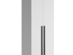 БОСТОН, шкаф, 80х220х52 см, белый, М3