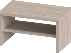 ЭНКЕЛЬ 82С, журнальный стол, 82х50х45 см, беленый дуб