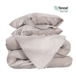 Tencel, 2 спальный комплект постельного белья из 100% тенселя, бежевый