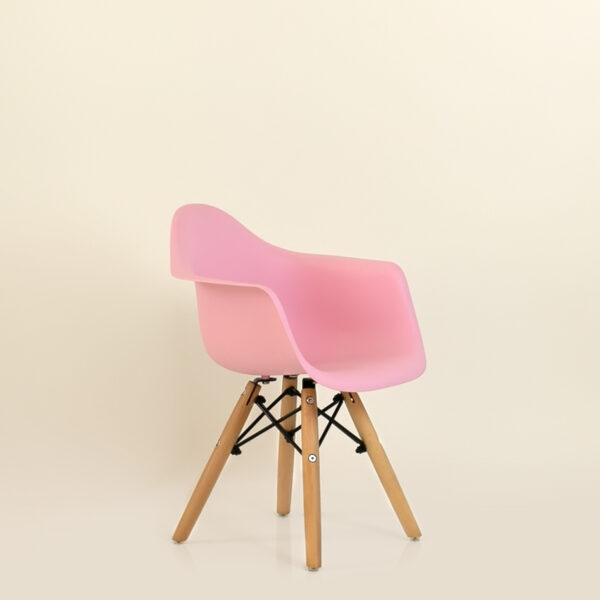 Eames KIDS, кресло детское, N-2, розовый, М