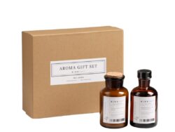 AROMA, набор подарочный, красное помело, диффузор 120мл + свеча 120гр