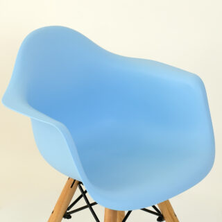 Eames KIDS, кресло детское, N-2, голубой, М