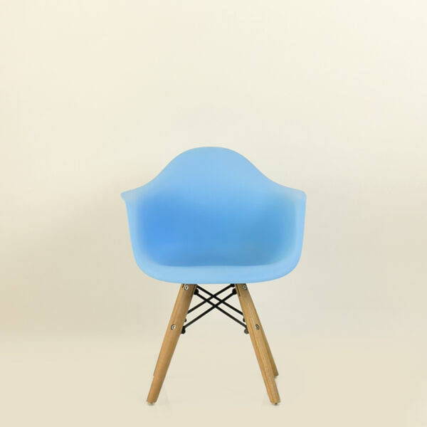 Eames KIDS, кресло детское, N-2, голубой, М