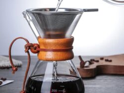 КОЛУМБ, кофеварка кемекс с фильтром, стекло, 400 мл