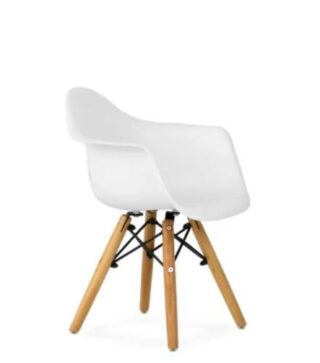 Eames KIDS, кресло детское, N-2, белый, М