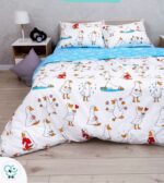 UNIQCUTE, комплект постельного белья 1,5сп. принт "Гусь 2", 50х70см, поплин
