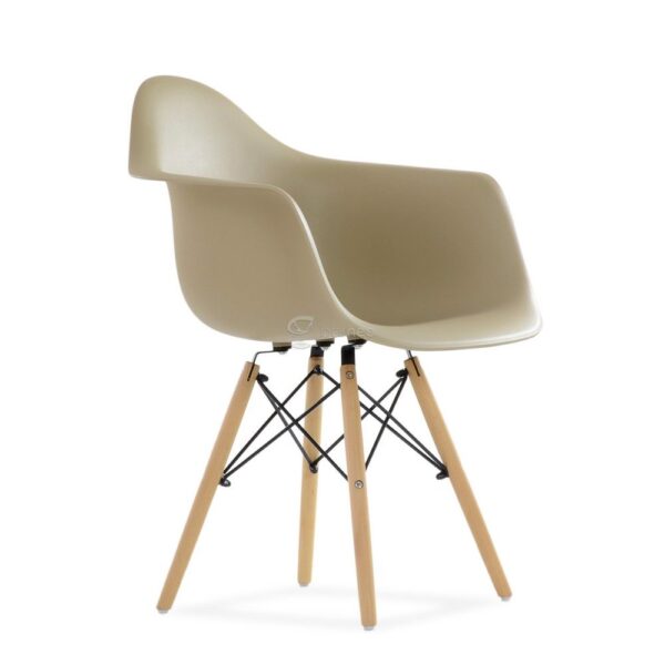 EAMES, кресло, N-14, WoodMold, капучино