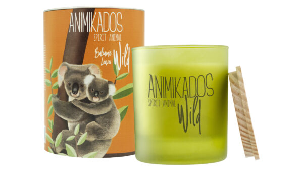 Wild Koala, Бальзамические листья, свеча, 40 ч