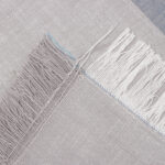 Indian cotton, скатерть, 152х213 см, серый, хлопок