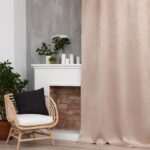 Этель "Классика" Штора портьерная цв.золотой, 130*300 см,100% п/э