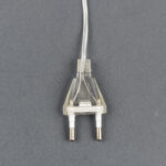 "Звезда красная", светодиодная верхушка на елку, 22см, 30LED, провод 2 метра, 220В, свечение красное