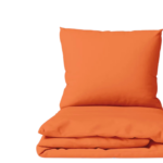 UNIQCUTE, комплект постельного белья 1,5сп. темно-терракотовый, 50х70см, поплин