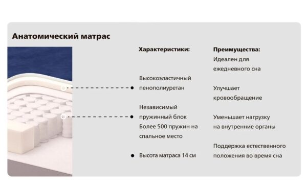 SOLANA Мэдисон, прямой диван-кровать, темно-серый, М4