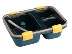 ТЕЙКИТ, контейнер для еды, ланчбокс, 850 мл, синий