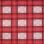 ВИНТЕР, скатерть в клетку, 149х220 см, саржа, красный