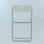 EAMES, стул складной, N-299, Fold, металлокаркас белый, М