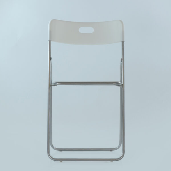 EAMES, стул складной, N-299, Fold, металлокаркас белый, М