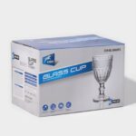 Glass, набор фужеров, стеклянный, 17 см, 360 мл, 6 шт