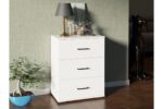 ATMOSFERA, комод 3 ящика, 60х38х77 см, белый, М