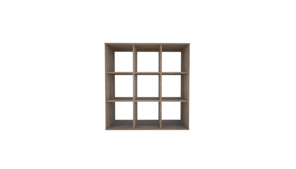 HOME SMART, стеллаж кубический, 3х3, 9 секций, дуб